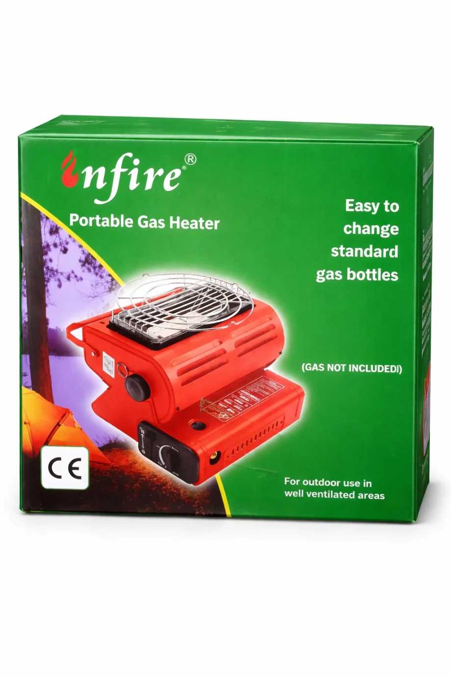 Портативний газовий обігрівач InFire