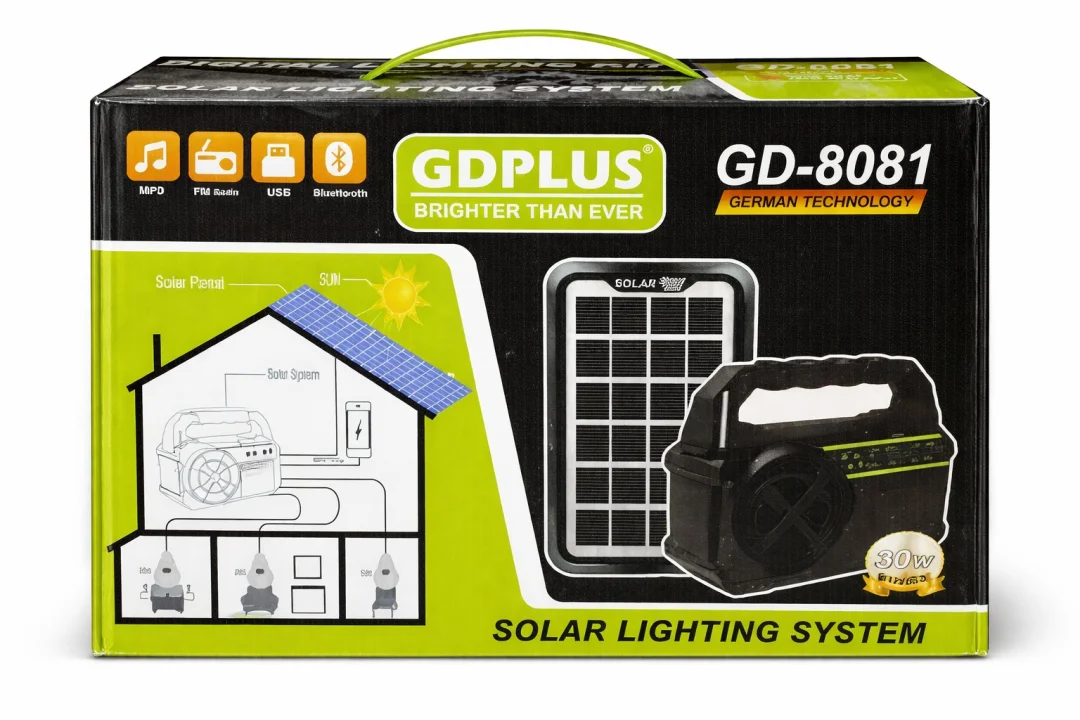 Сонячна система освітлення GDPLUS GD-8081