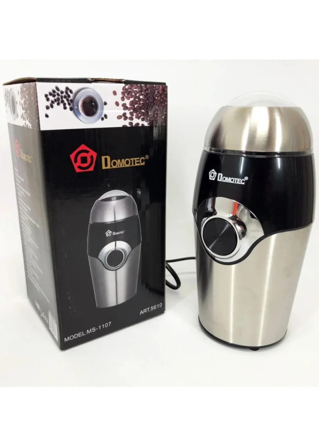 Кавомолка DOMOTEC MS-1107 Сіра