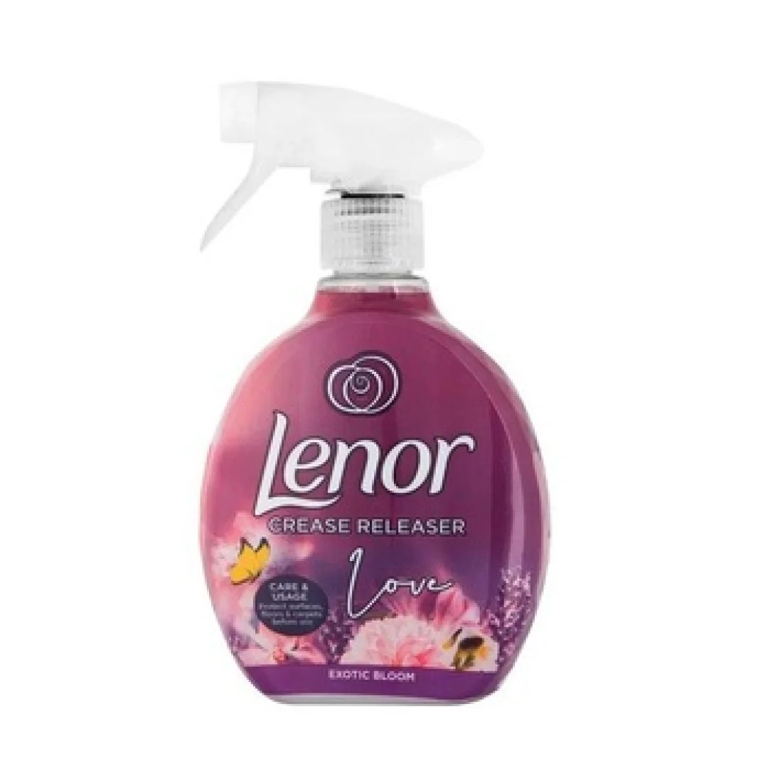 Спрей для розгладження складок на одязі Lenor Crease Releaser Exotic Bloom, 500 мл 