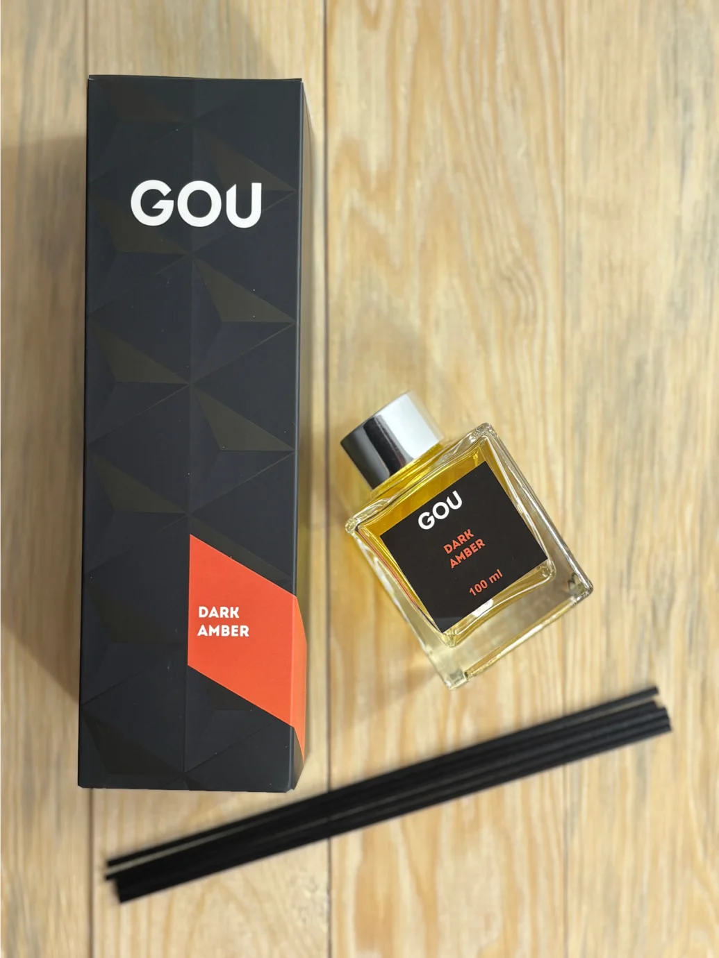 GOU аромадифузор «Dark amber» 100 мл