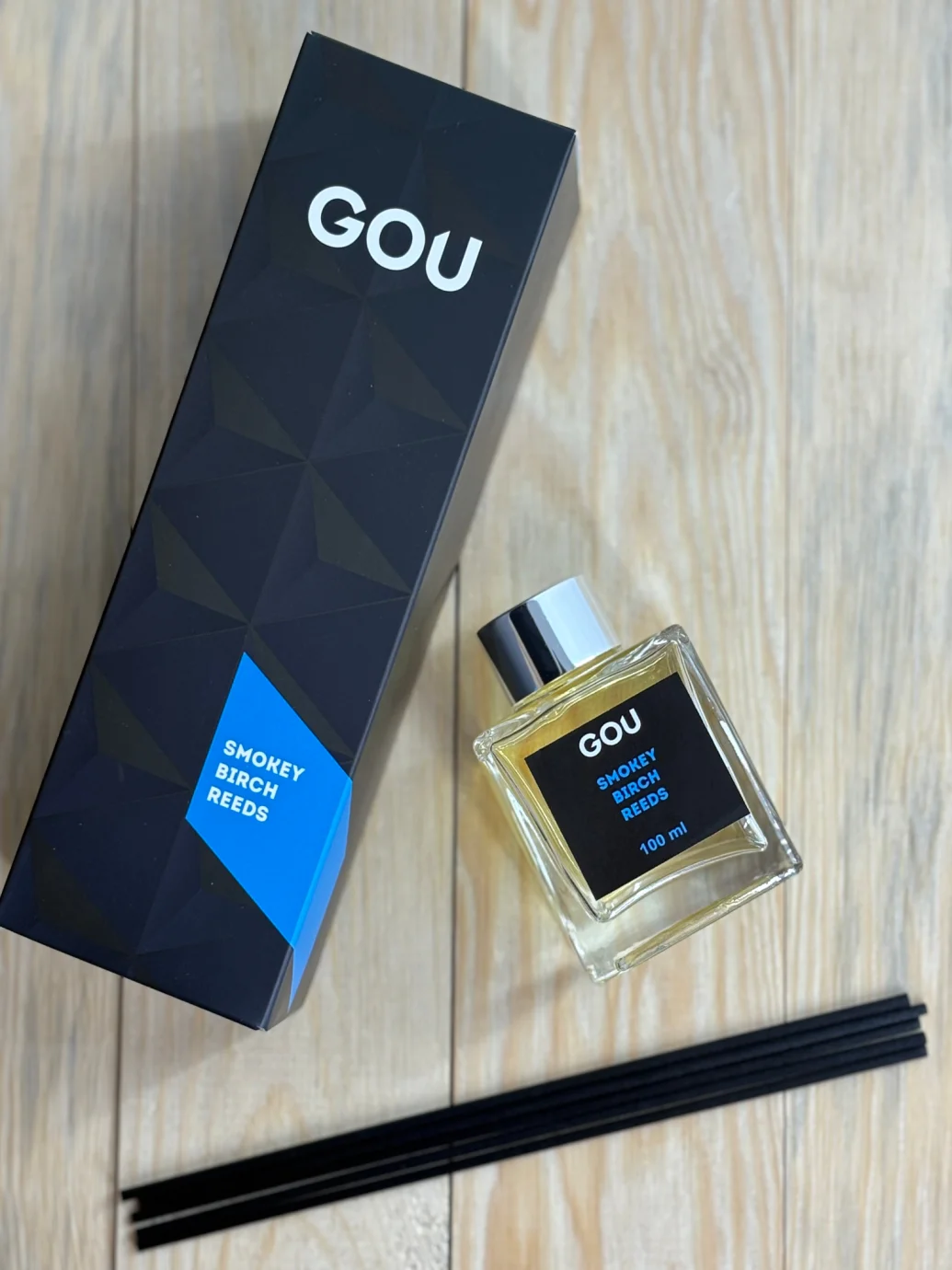 GOU аромадифузор «Smokey birch reeds » 100 мл