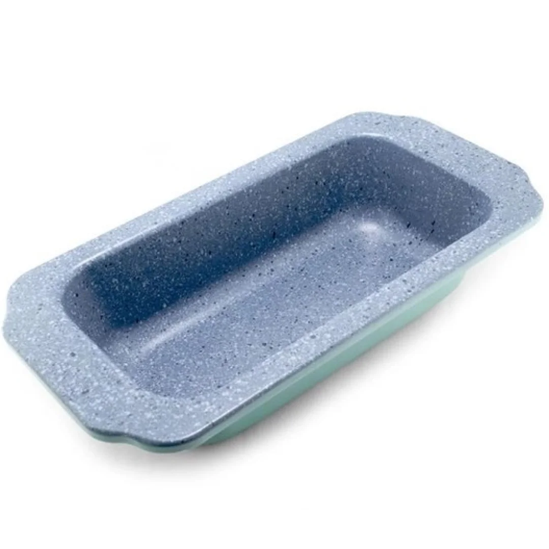 Деко для випічки Unique UN-1721 з мармуровим покриттям 28x14.5 см Grey