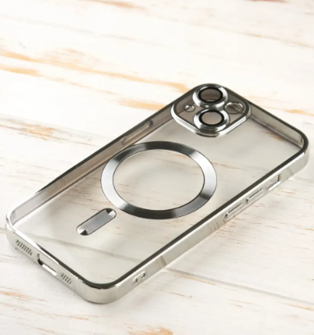 Чохол MagSafe iPhone 15 (Silver)